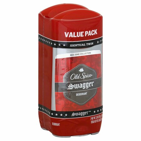 OLD SPICE RED ZONE DEODORANT SWAGGER TWIN PACK 12/2 3Z 704016